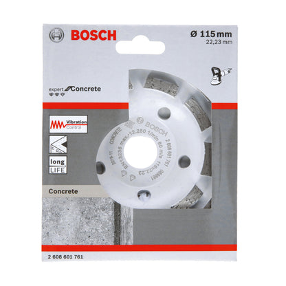 Copa Diamantada Bosch Expert for Concrete Ø115x22,23x5mm