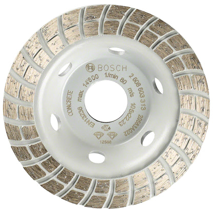 Copa Diamantada Bosch Standard for Concrete 105x22,23x3mm
