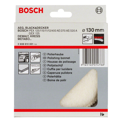 Bonete para Pulido autoadherente; 130mm