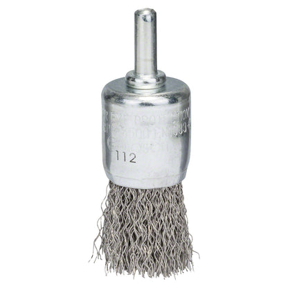 Cepillo de Acero Bosch pincel para taladro alambre ondulado inoxidable 25mm