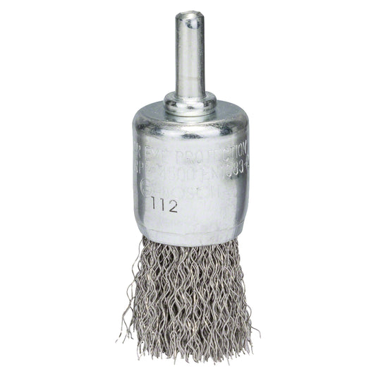 Cepillo de Acero Bosch pincel para taladro alambre ondulado inoxidable 25mm
