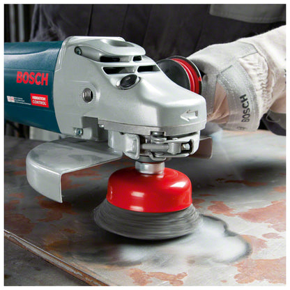 Cepillo de Acero Bosch pincel para taladro alambre ondulado inoxidable 25mm