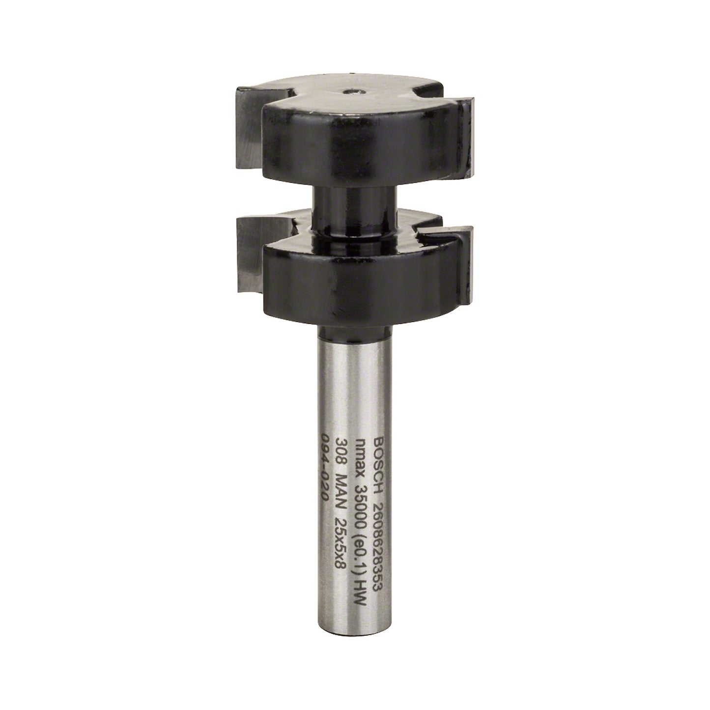 Fresa Bosch de muelle 8 mm, D1 25 mm, L 5 mm, G 58 mm