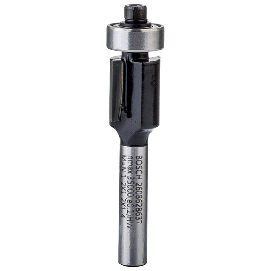 Fresa de alinear Bosch 1/4", D1 12,7 mm, L 12,7 mm, G 56 mm
