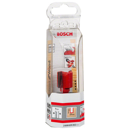 Fresa Bosch de ranurar 8 mm, D1 20 mm, L 19 mm, G 56 mm