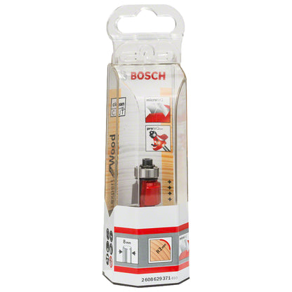 Fresa Bosch para redondear 8 mm, D 16,7 mm, R1 2 mm, L 12,7 mm, G 55 mm