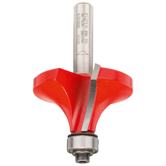 Fresa Bosch para redondear 8 mm, D 44,4 mm, R1 15,9 mm, L 22,2 mm, G 64 mm