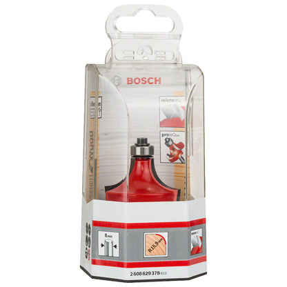 Fresa Bosch para redondear 8 mm, D 44,4 mm, R1 15,9 mm, L 22,2 mm, G 64 mm