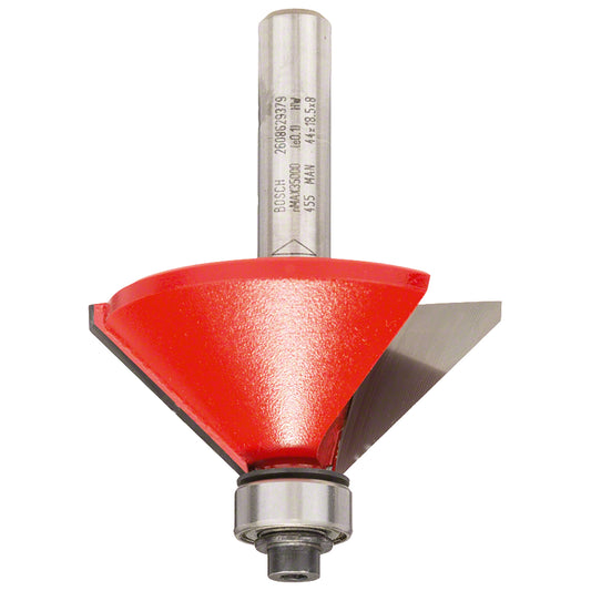 Fresa Bosch para biselar 8 mm, D 44 mm, L 18,5 mm, G 61 mm