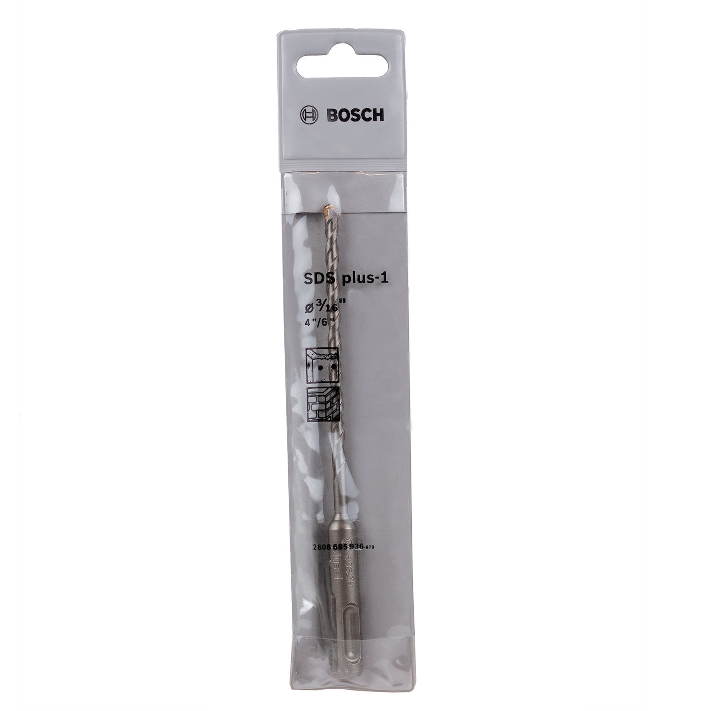 Broca para concreto Bosch SDS Plus-1 Ø3/16x4x6