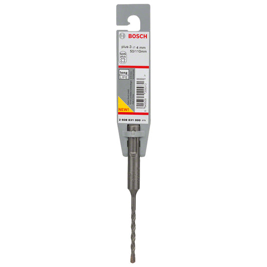 Broca para hormigón Bosch SDS plus-3 Ø4 x 50 x 110 mm 1 unidad
