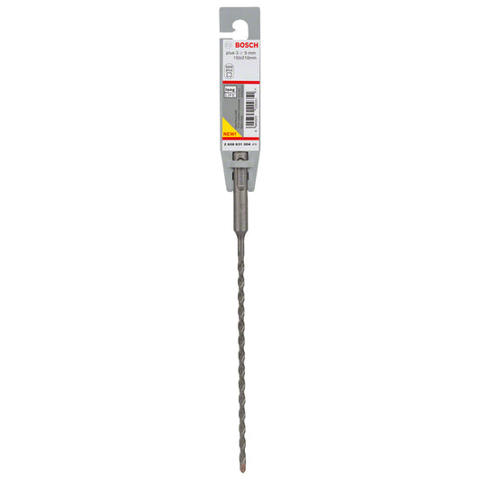 Broca para hormigón Bosch SDS plus-3 Ø5 x 150 x 210 mm 1 unidad
