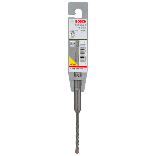 Broca para hormigón Bosch SDS plus-3 Ø5,5 x 50 x 110 mm 1 unidad