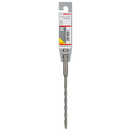 Broca para hormigón Bosch SDS plus-3 Ø6,5 x 100 x 160 mm 1 unidad