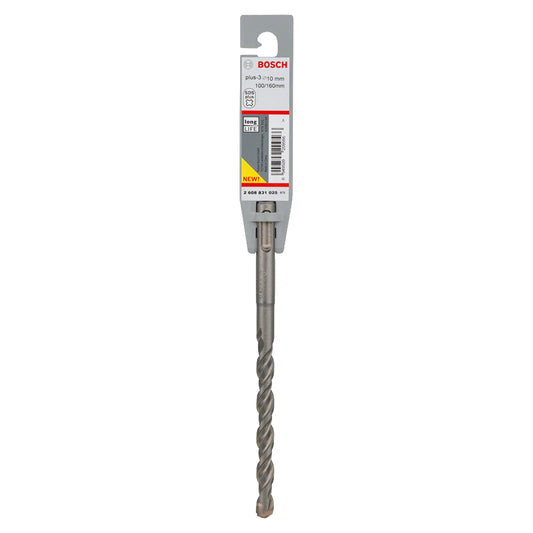 Broca para hormigón Bosch SDS plus-3 Ø10 x 100 x 160 mm 1 unidad