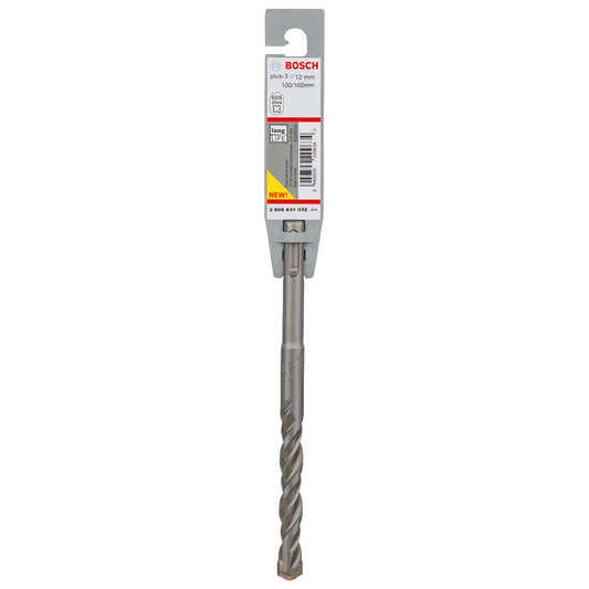 Broca para hormigón Bosch SDS plus-3 Ø12 x 100 x 160 mm 1 unidad
