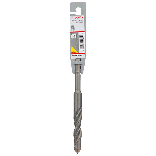 Broca para hormigón Bosch SDS plus-3 Ø15 x 100 x 160 mm 1 unidad