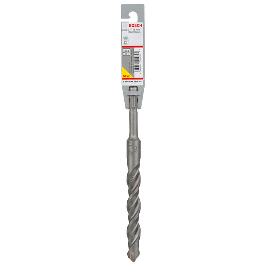 Broca para hormigón Bosch SDS plus-3 Ø18 x 150 x 200 mm 1 unidad