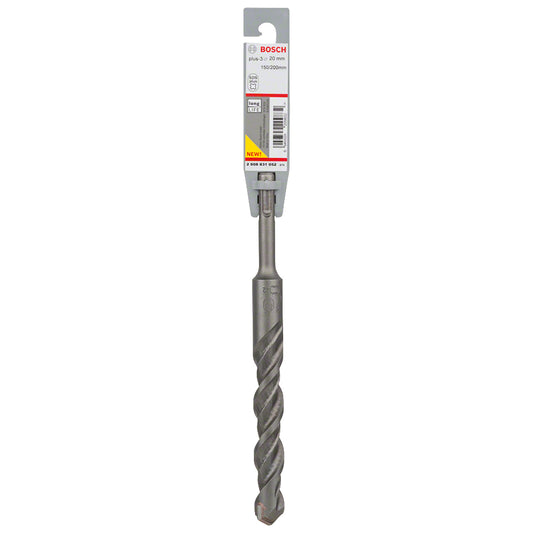 Broca para hormigón Bosch SDS plus-3 Ø20 x 150 x 200 mm 1 unidad
