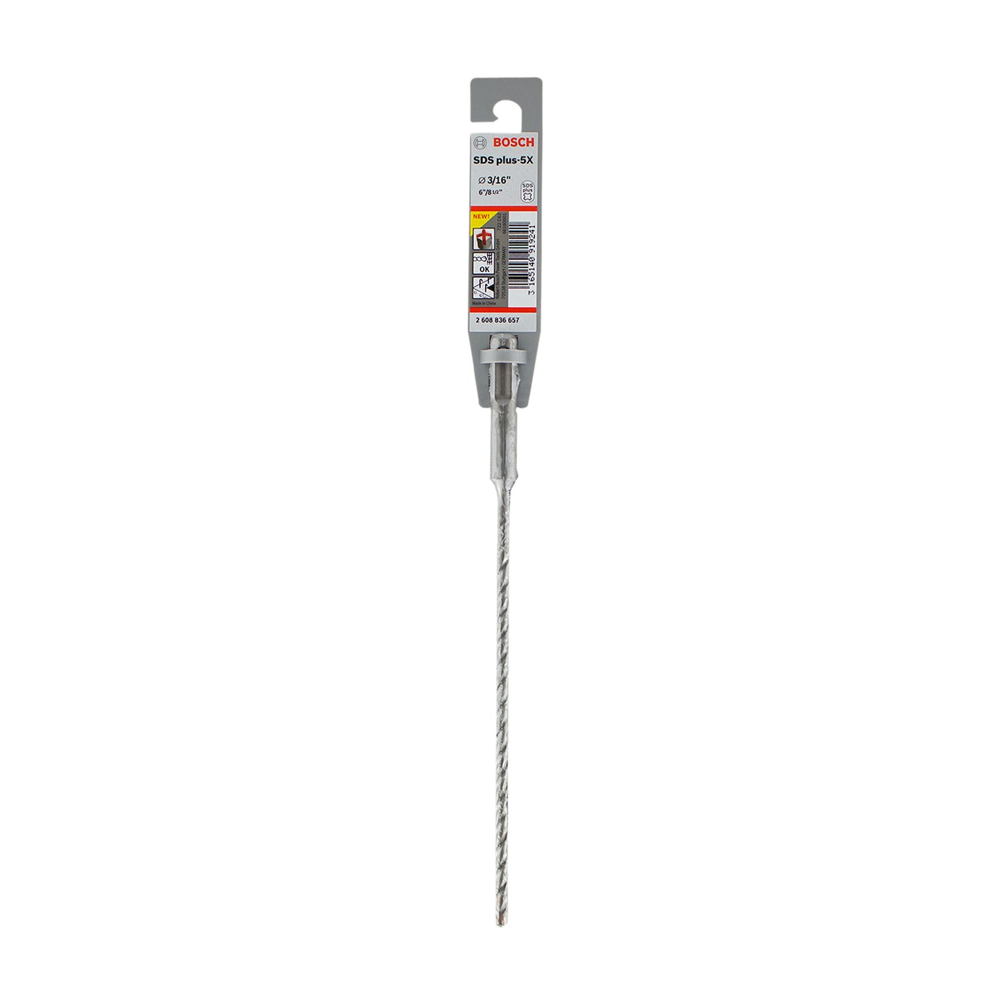 Broca para hormigón Bosch SDS plus-5X Ø 3/16 X6X8,5