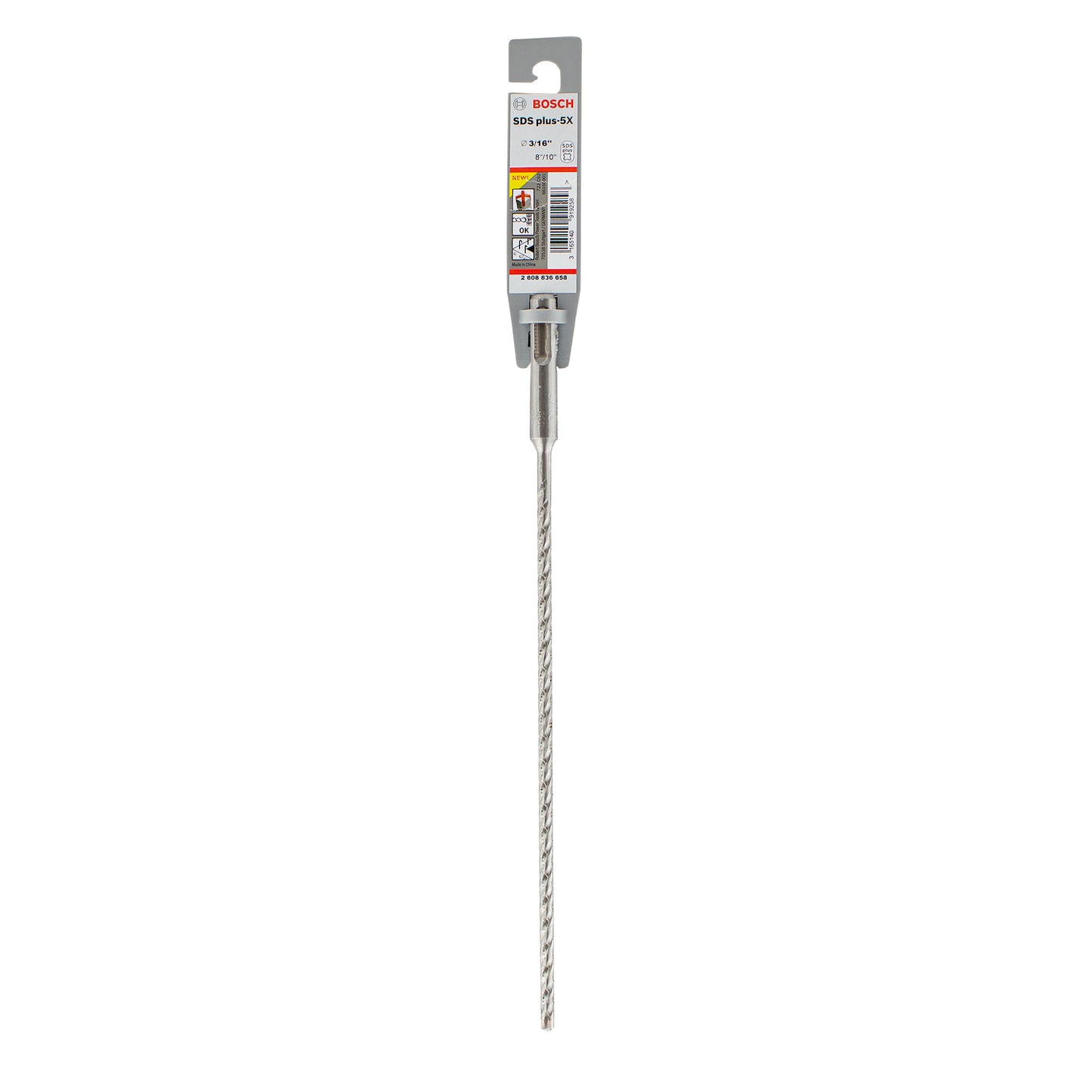 Broca para hormigón Bosch SDS plus-5X Ø 3/16 X8X10