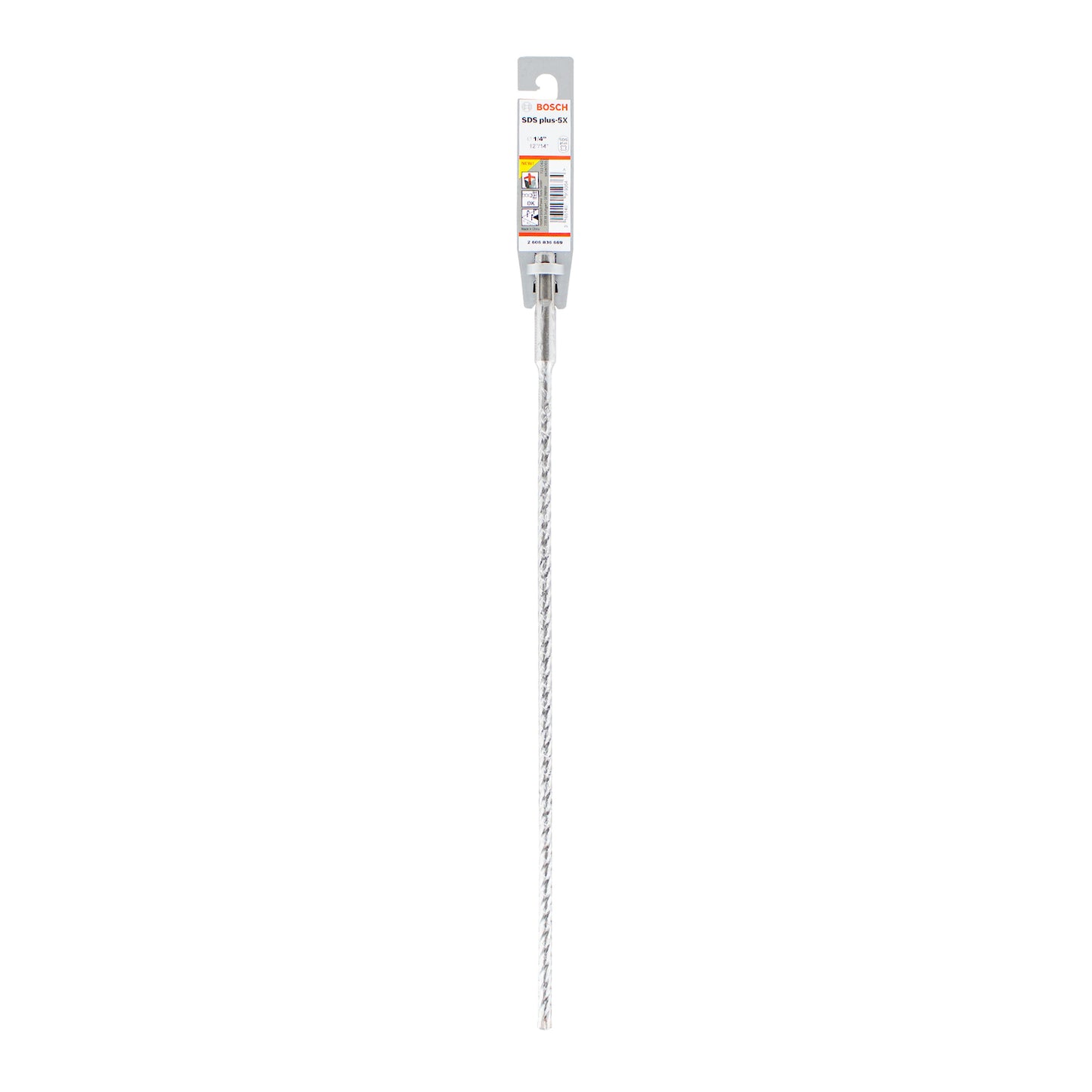 Broca para hormigón Bosch SDS plus-5X Ø 1/4 X12X14