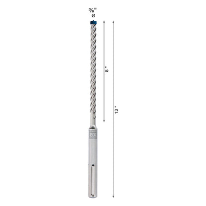 Broca para concreto Bosch EXPERT SDS Max-8x Ø3/8x8x13