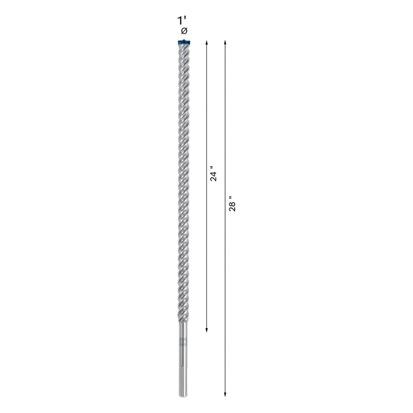 Broca para concreto Bosch EXPERT SDS Max-8x Ø1x24x28