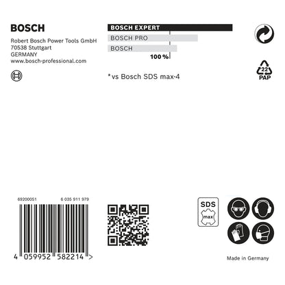 Broca para concreto Bosch EXPERT SDS Max-8x Ø1-1/8x31x36
