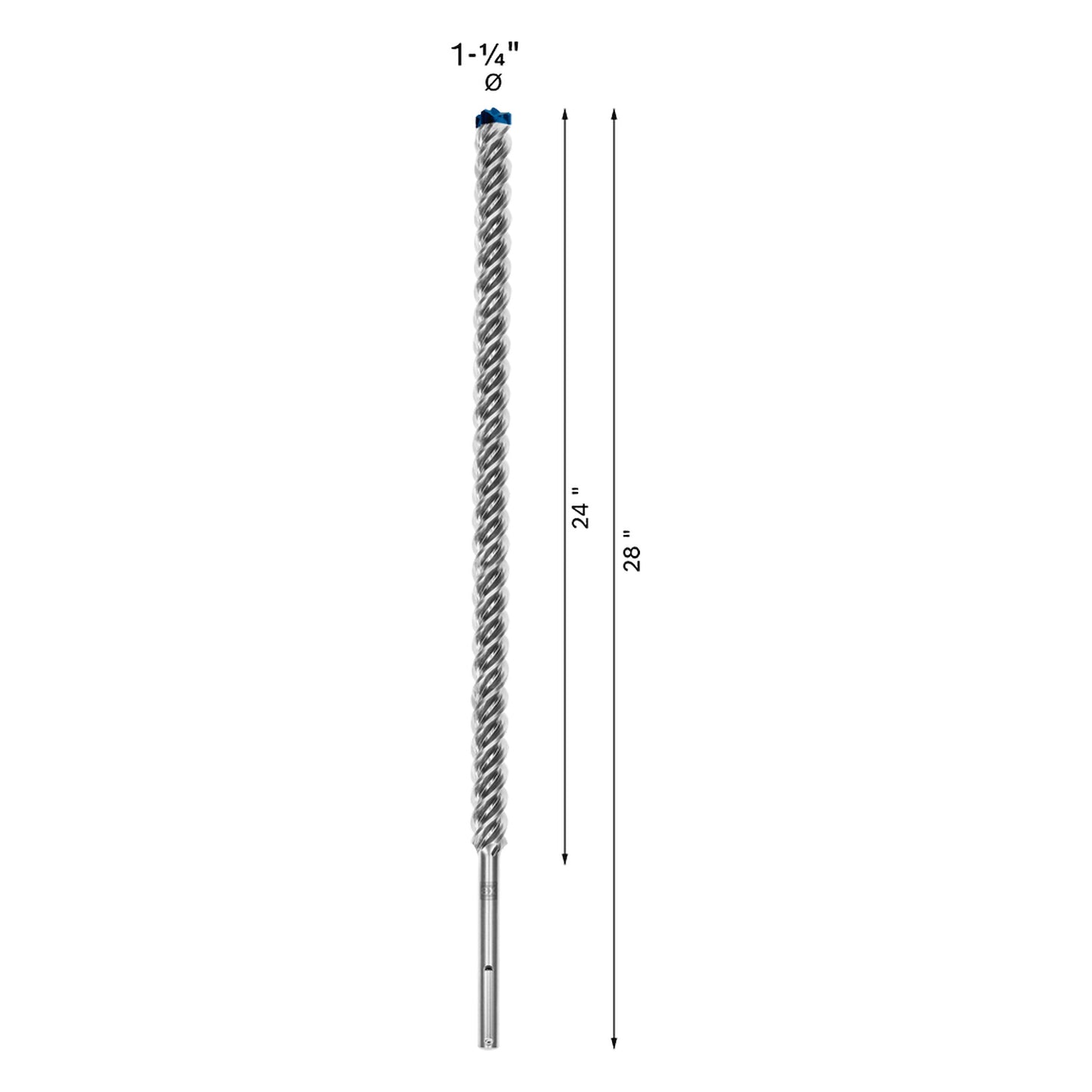 Broca para concreto Bosch EXPERT SDS Max-8x Ø1-1/4x24x28