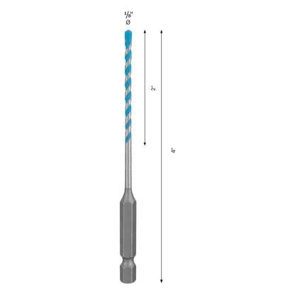 Broca Bosch EXPERT HEX-9 Multiconstruction Ø1/8X2X3