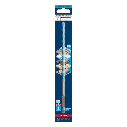 Broca Bosch EXPERT HEX-9 Multiconstruction Ø1/4X6X8