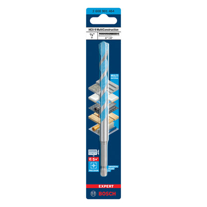Broca Bosch EXPERT HEX-9 Multiconstruction Ø3/8X4X6