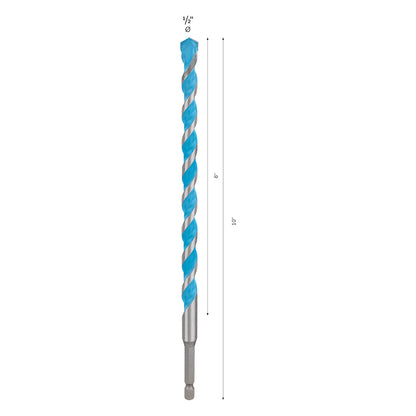 Broca Bosch EXPERT HEX-9 Multiconstruction Ø1/2X8X10