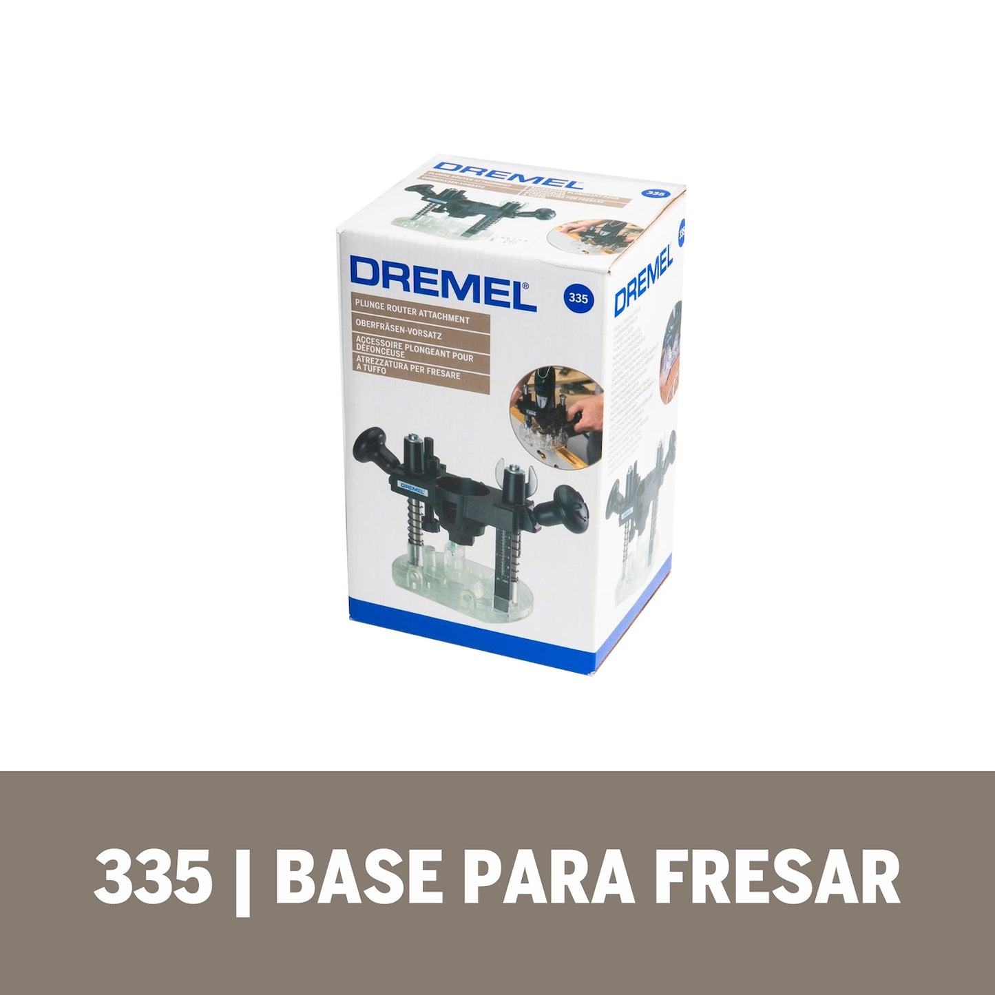 Dremel Acople De Mototool - Base Fresadora/Router (Modelo 335)