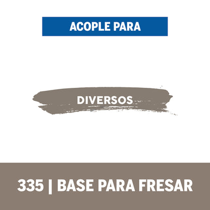 Dremel Acople De Mototool - Base Fresadora/Router (Modelo 335)
