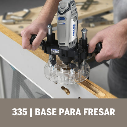 Dremel Acople De Mototool - Base Fresadora/Router (Modelo 335)