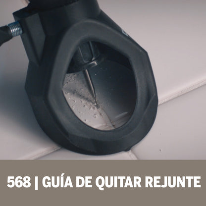 Dremel Acople De Mototool - Guía Para Quitar Rejunte Con 1 Broca (Modelo 568)