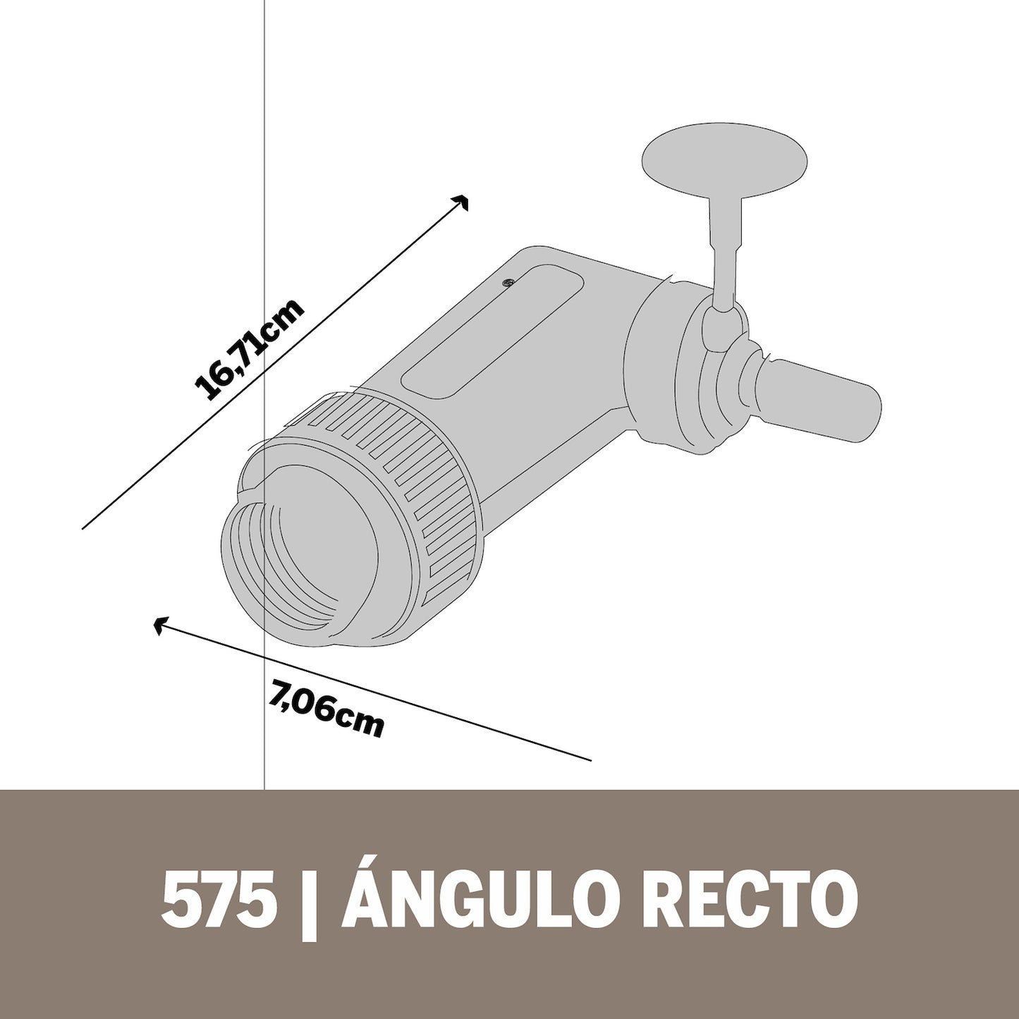 Dremel Acople De Mototool - Ángulo Recto (Modelo 575)