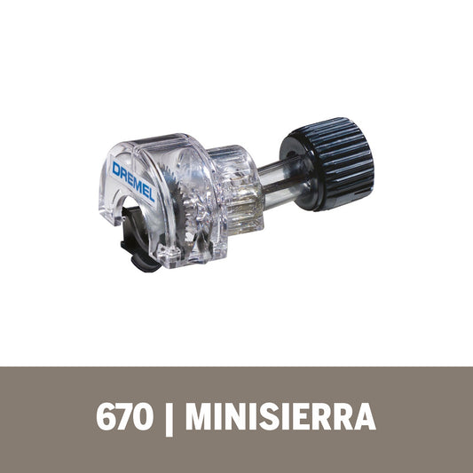 Dremel Acople De Mototool - Minisierra Con 1 Disco (Modelo 670)