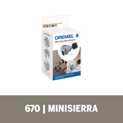Dremel Acople De Mototool - Minisierra Con 1 Disco (Modelo 670)