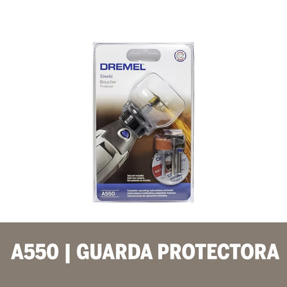 Dremel Acople De Mototool - Protector/Escudo De Desechos y Chispas - 5 Piezas (Modelo A550)