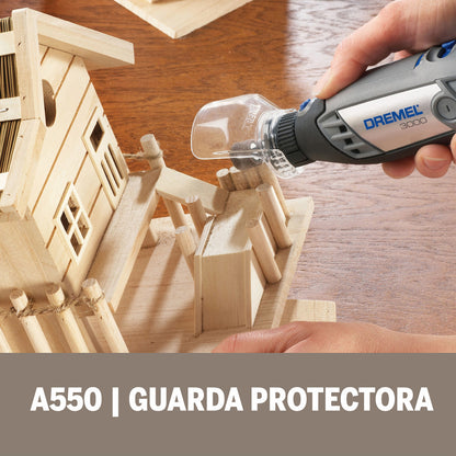 Dremel Acople De Mototool - Protector/Escudo De Desechos y Chispas - 5 Piezas (Modelo A550)