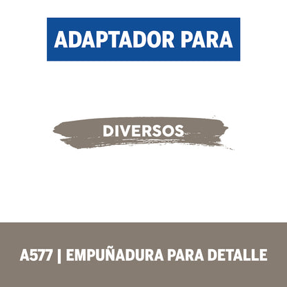 Dremel Acople De Mototool - Empuñadura Para Detalle - 3 Piezas (Modelo A577)