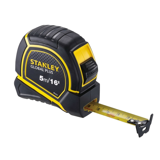 30-615 Flexómetro 5 m X 3/4" Global Plus Stanley
