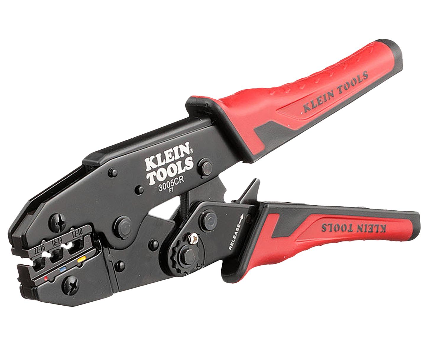 3005CR Ponchadora para terminales con aislamiento 10 a 22 AWG Klein Tools