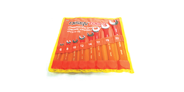 Juego llaves combinadas 6/22mm (8 unid)