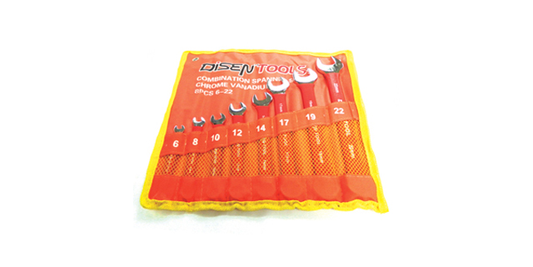 Juego llaves combinadas 6/22mm (8 unid)