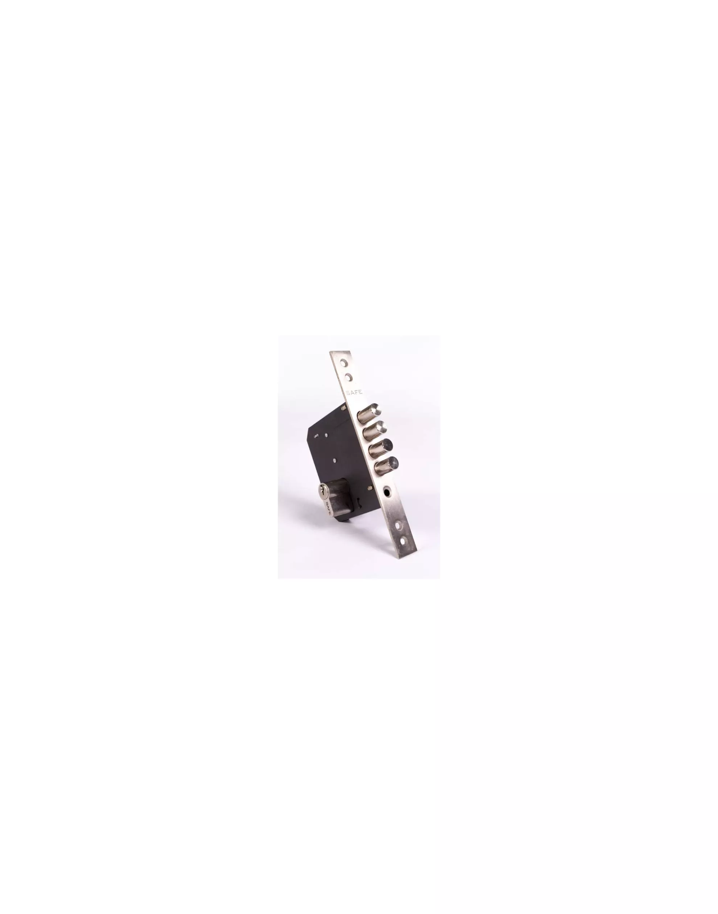 34608 Cerradura de incrustar auxiliar 4 pasadores, backset 50 mm