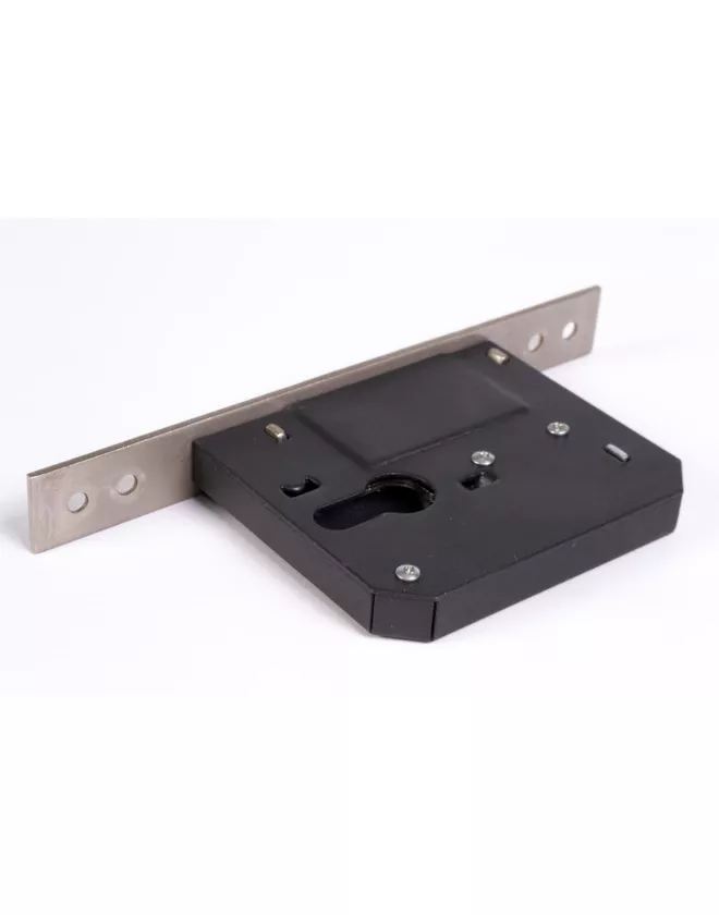 34608 Cerradura de incrustar auxiliar 4 pasadores, backset 50 mm